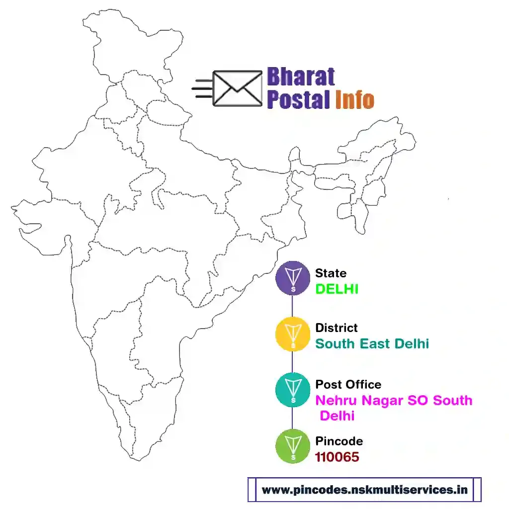 delhi-south east delhi-nehru nagar so south delhi-110065